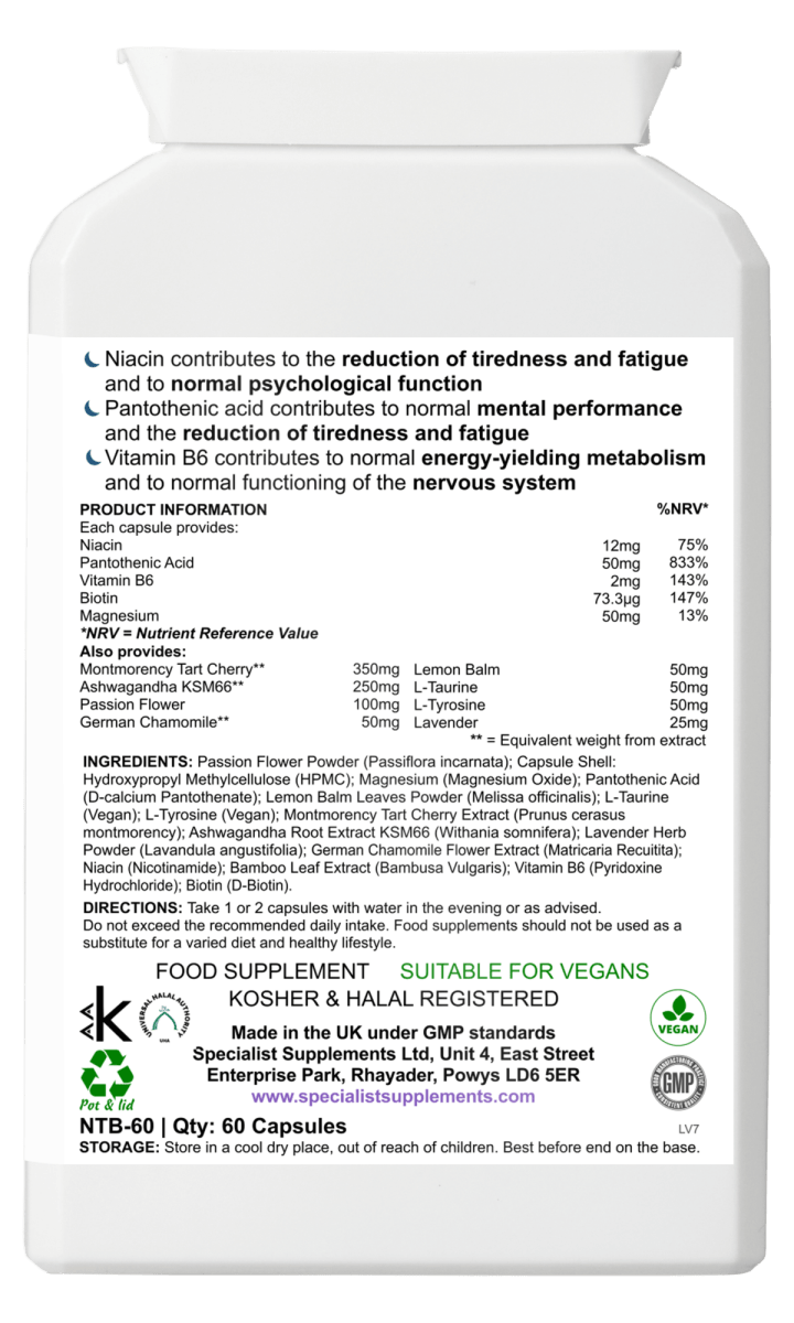 PyjamaTime v1 60 capsules by FitLife from FitLife