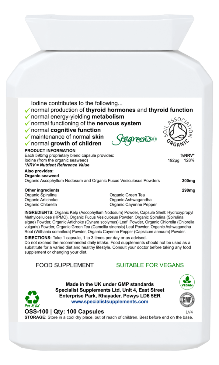 Sea and Soil organic v2 100 capsules by FitLife from FitLife