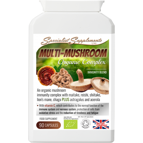 Multi-Mushroom Organic Complex 90 capsules