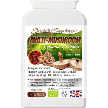 Multi-Mushroom Organic Complex 90 capsules