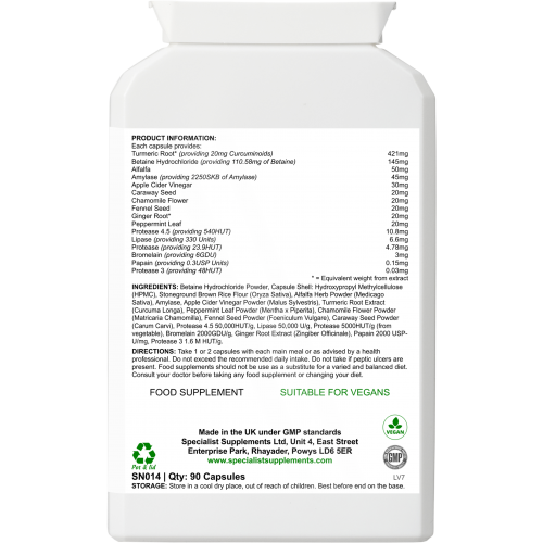 Digestive aid 90 capsules