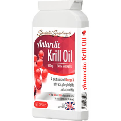 Discover the power of Antarctic Krill Oil 500mg for heart, brain, and eye health, with no fishy aftertaste. Rich in omega - 3s, astaxanthin, and phospholipids for enhanced absorption and wellness. 60 capsules by FitLife from FitLife