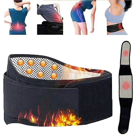 Adjustable Self-Heating Magnetic Therapy Belt