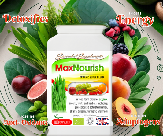 MaxNourish organic 100 capsules