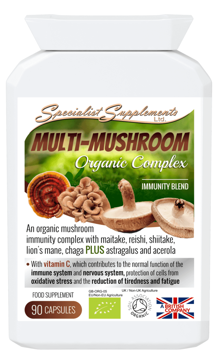 Multi - Mushroom Organic Complex 90 capsules by FitLife from FitLife