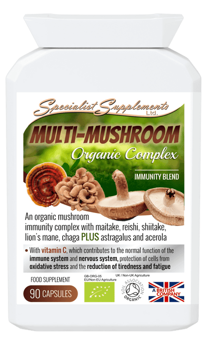 Multi - Mushroom Organic Complex 90 capsules by FitLife from FitLife