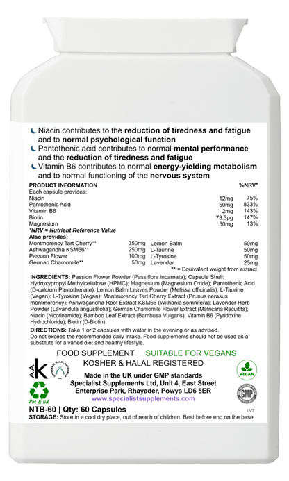 PyjamaTime v1 60 capsules by FitLife from FitLife