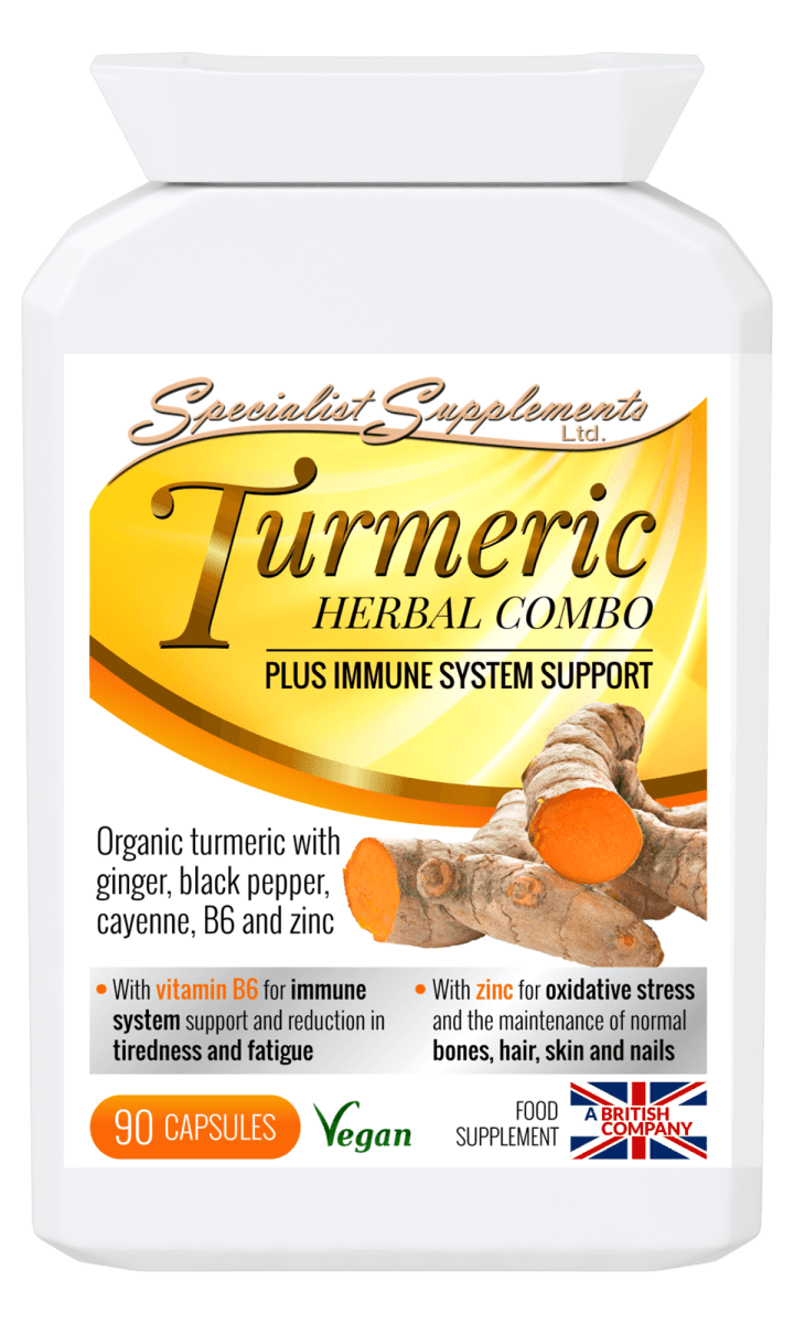 Turmeric Herbal Combo - 90 Capsules for Joint Support, Immune Boost & Inflammation Relief by FitLife from FitLife