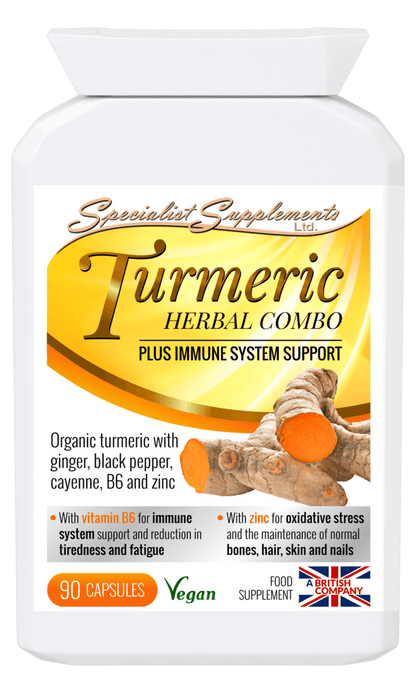 Turmeric Herbal Combo - 90 Capsules for Joint Support, Immune Boost & Inflammation Relief by FitLife from FitLife