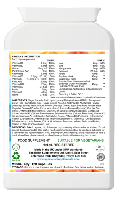 VitNourish 120 capsules by FitLife from FitLife